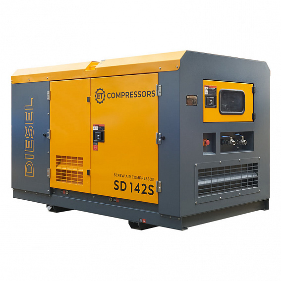 Дизельный винтовой компрессор ET-Compressors ET SD-142S-15